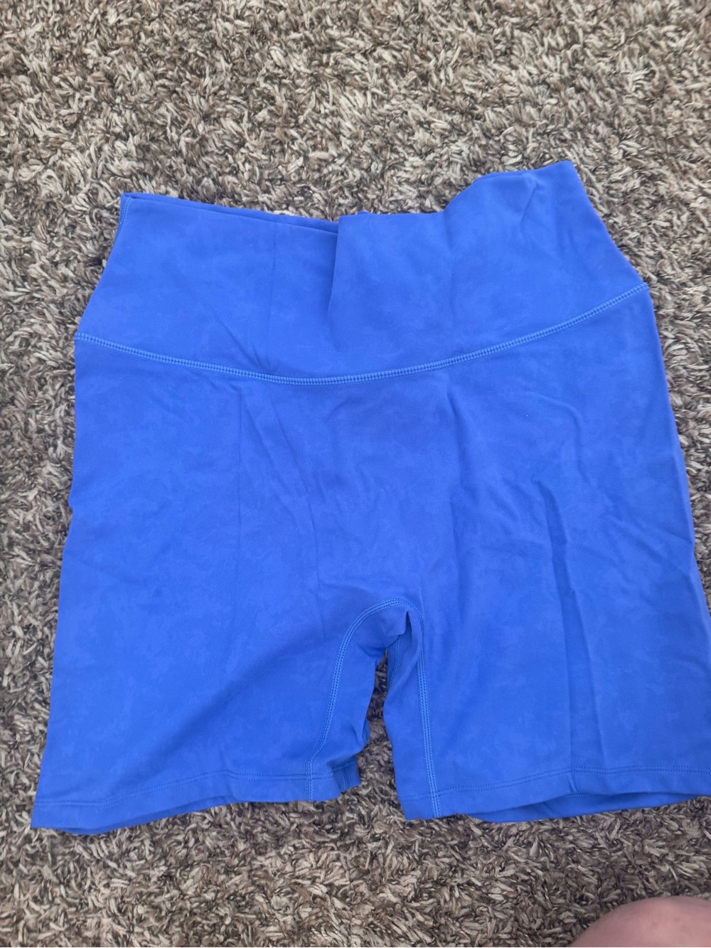 CSB Women's High-Waist Blue Active Shorts